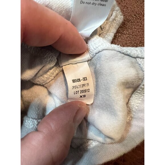 Athleta Girl XS Tie-Dye Romper Cotton Blend Casual & Comfy Summer-Ready - Picture 3 of 6